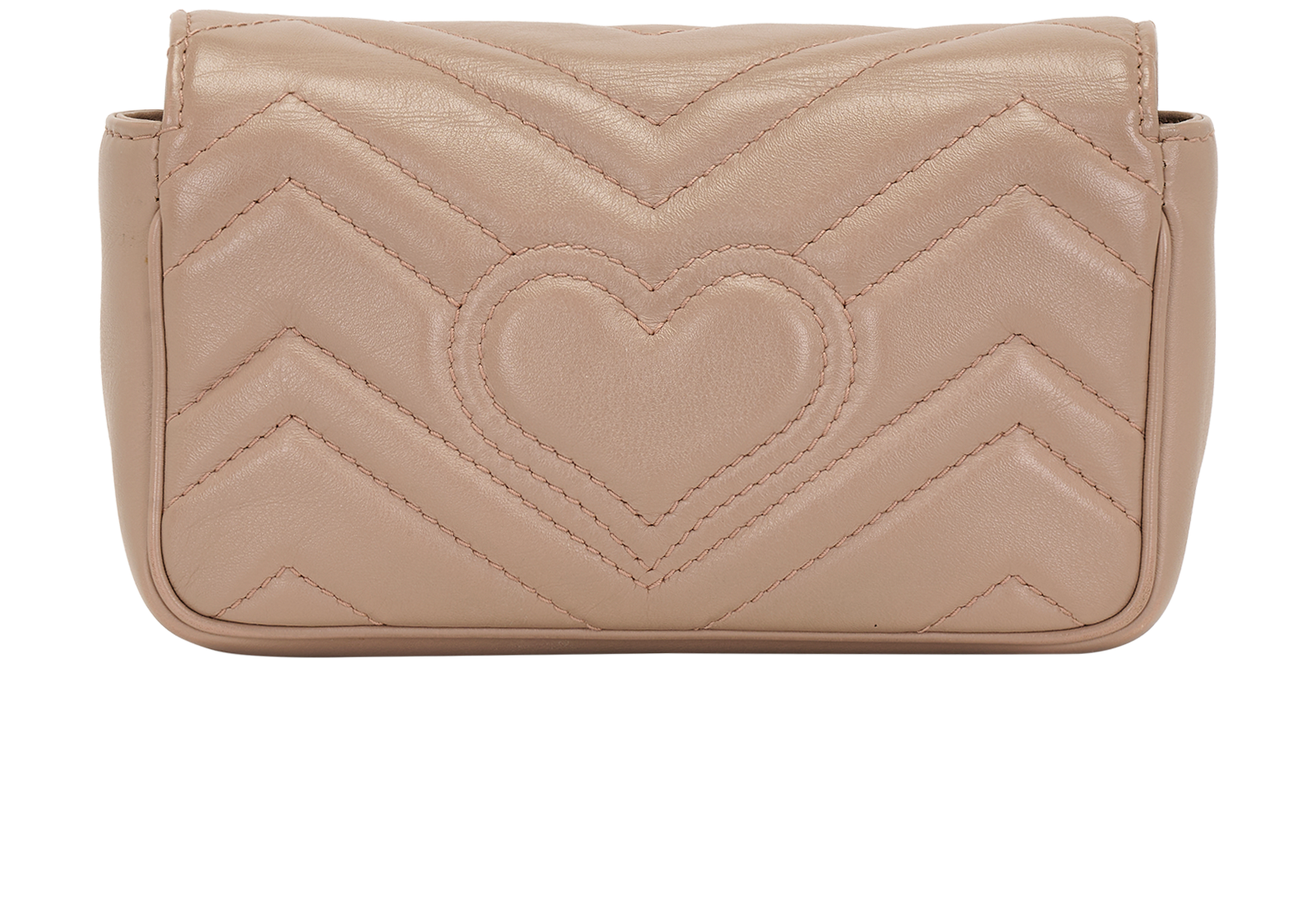 Mini Marmont, &pound;450, Handbags, Purple, Leather, Back view